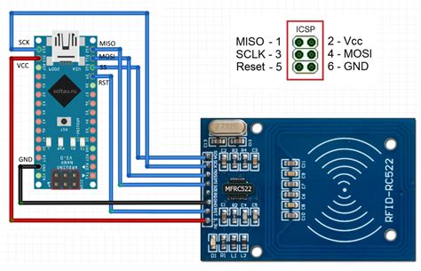 Подключение RFID Reader RC522 к Arduino 